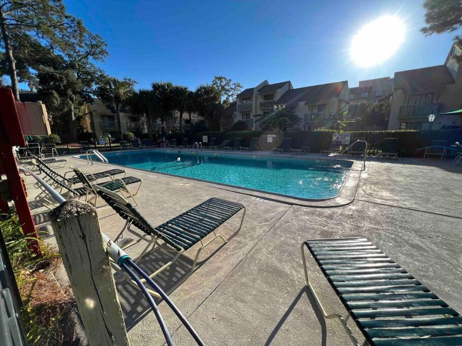 Spacious, Cozy Villa W/Parking In Coligny Villas Hilton Head Island Dış mekan fotoğraf